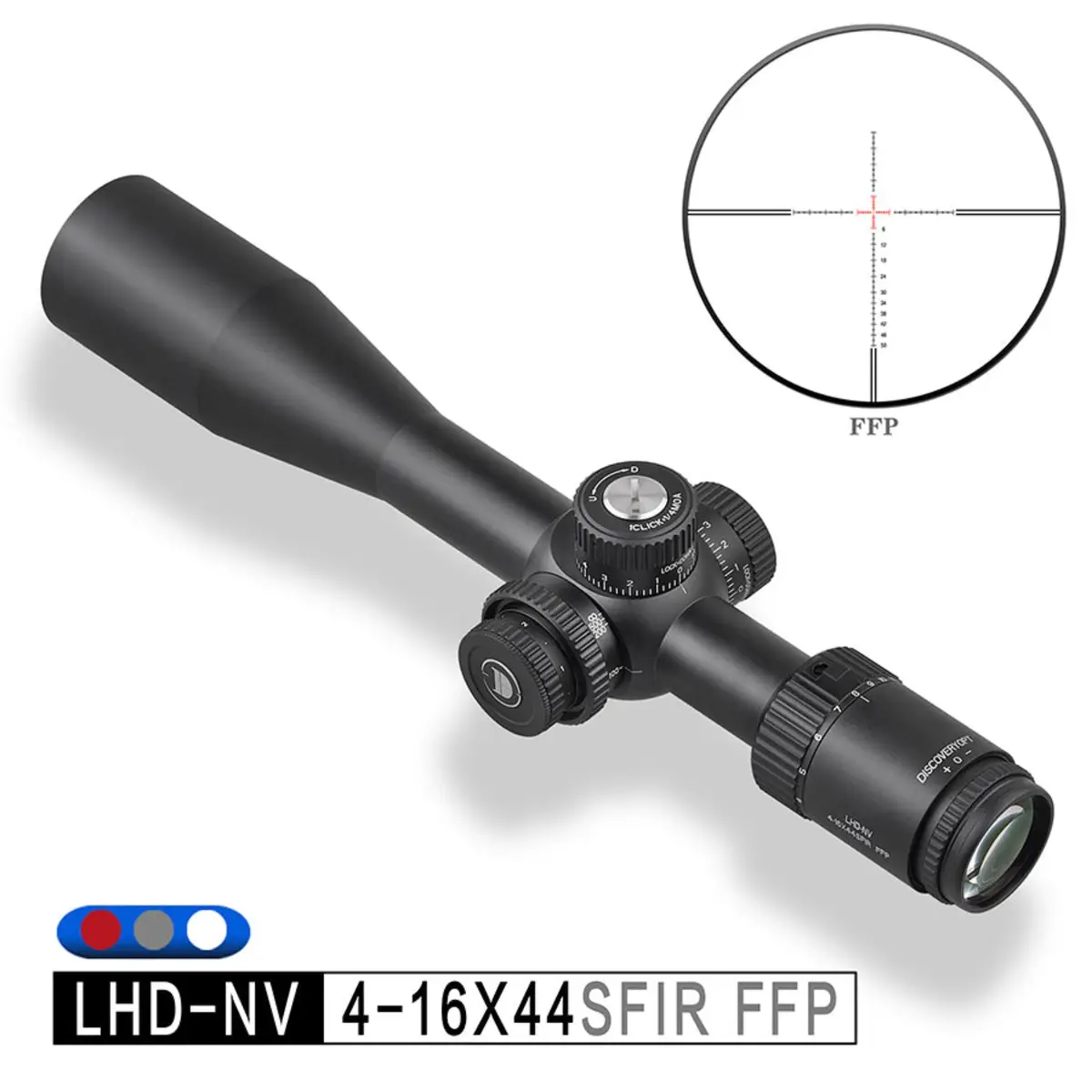Discovery LHD-NV 4-16X44 SFIR FFP