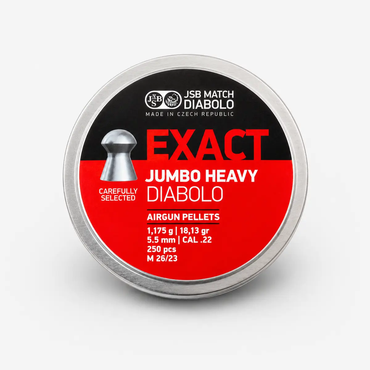 JSB Exact Jumbo Heavy 18.13 gr · 250 un