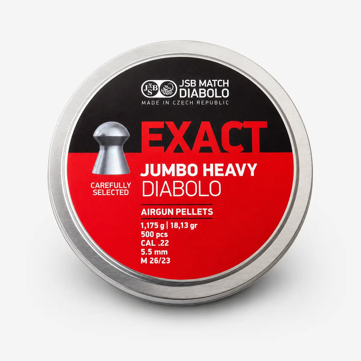 JSB Exact Jumbo Heavy 18.13 gr · 500 un