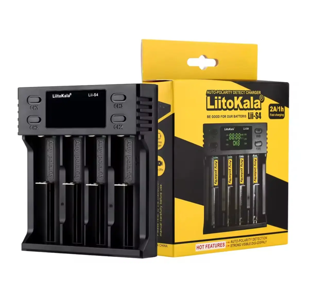 Cargador Liitokala Lii-S4
