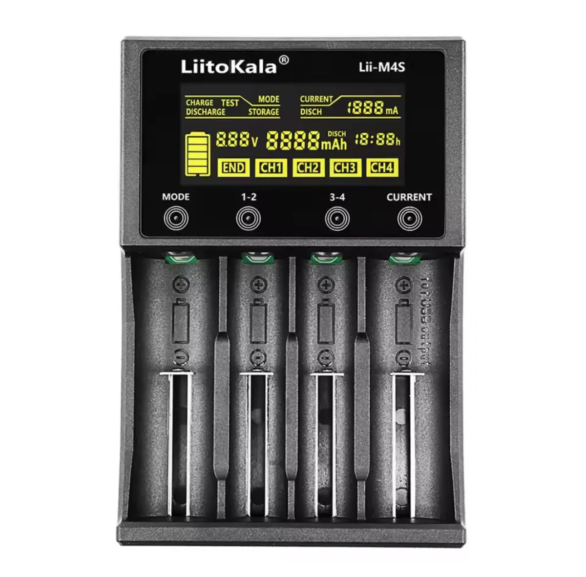 Cargador Liitokala Lii-M4S