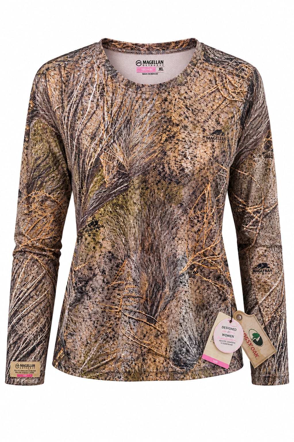 Polera Mujer Magellan Mossy Oak Brush